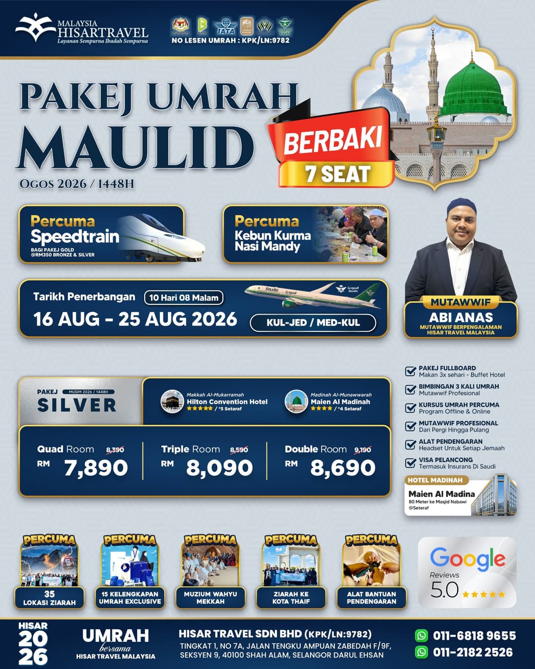 Poster 07. UMRAH MAULID 16 OGOS 2026