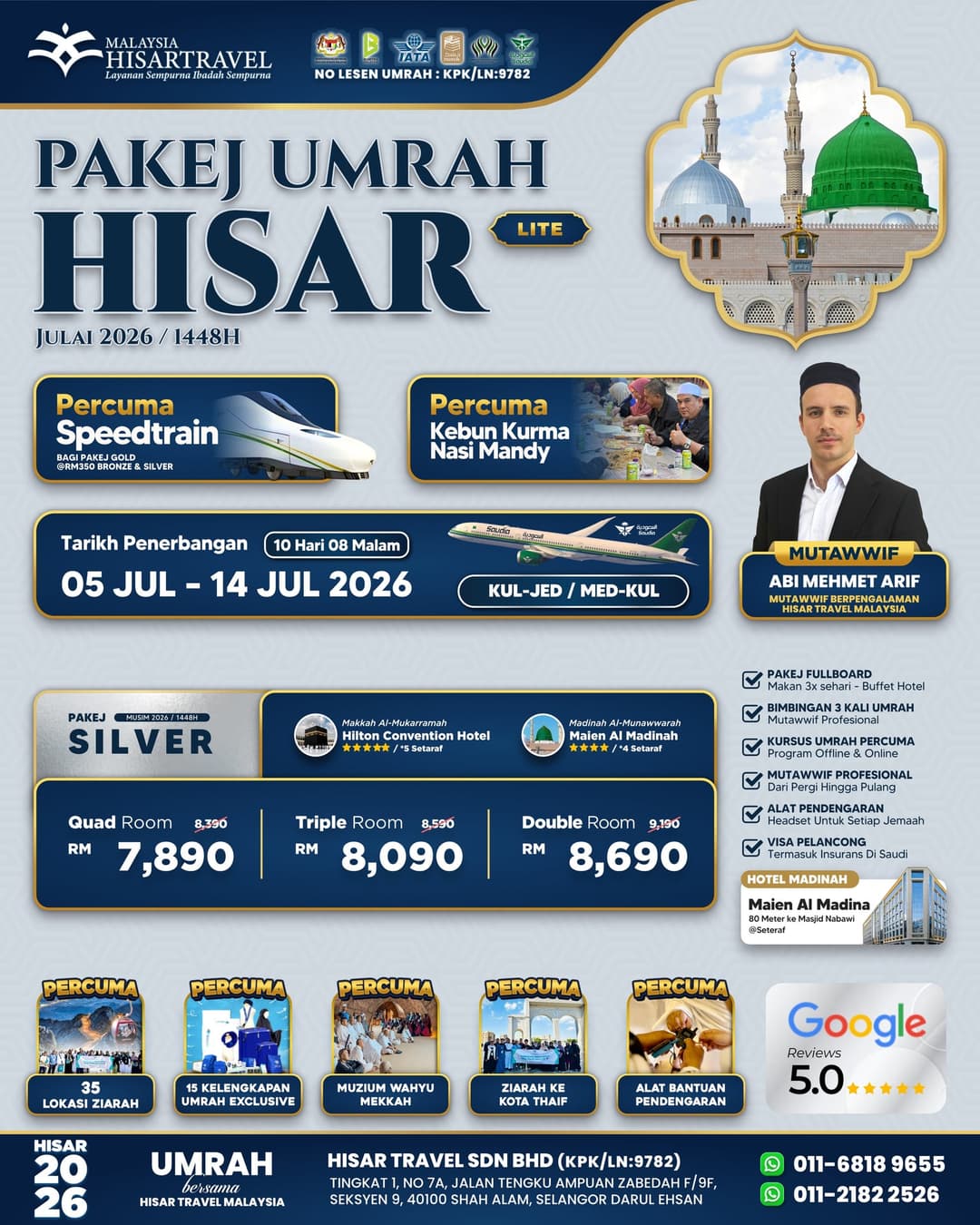 Poster 03. UMRAH 05 JUL 2026