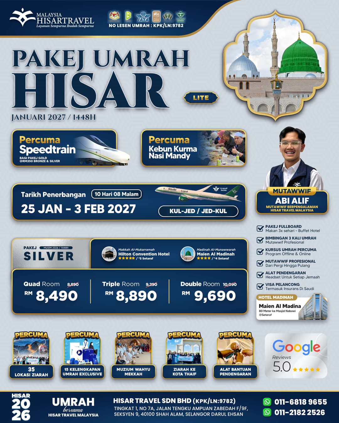 Poster 23. UMRAH 25 JAN 2027
