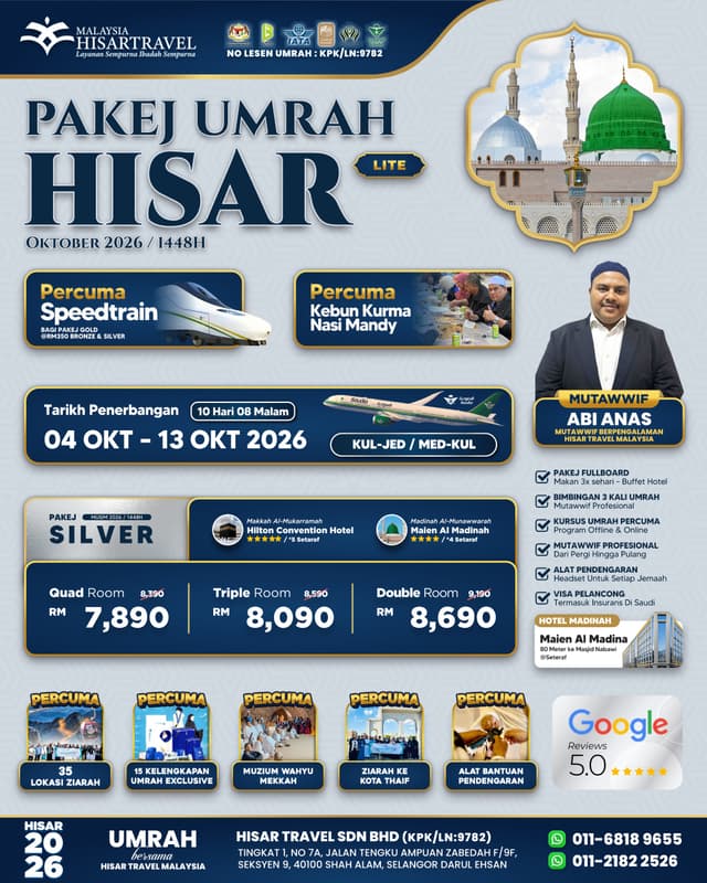 13. UMRAH 04 OKT 2026