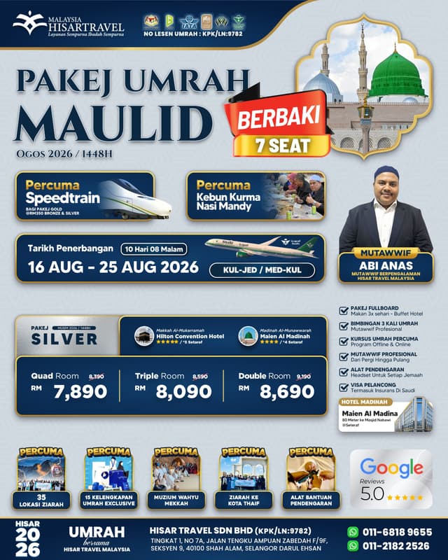 07. UMRAH MAULID 16 OGOS 2026