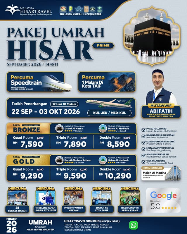 12. UMRAH 22 SEP 2026