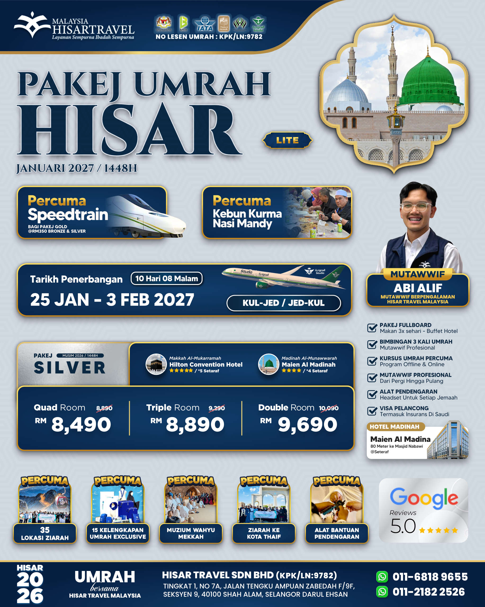 23. UMRAH 25 JAN 2027